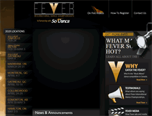 Tablet Screenshot of feverdancechampionships.com